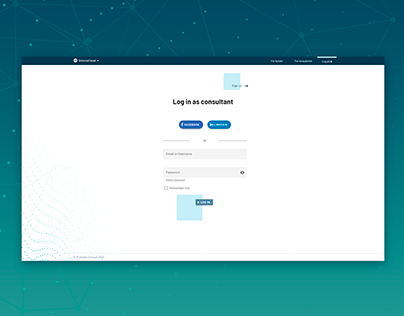 UI, UX: Log In and Sign Up