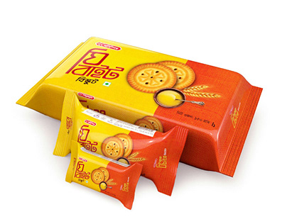 Ghee Bite Biscuit Packaging