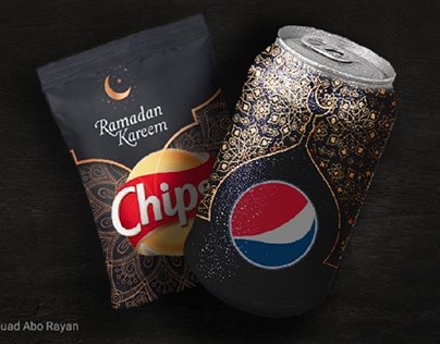 Chipsy & Pepsi Ramadan design