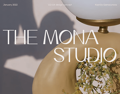 The Mona Studio — E-commerce online store