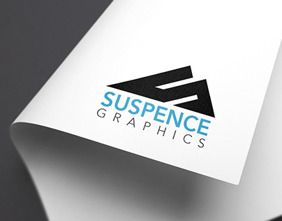 Suspence Logo Design Graphic Designer Brand Identity
