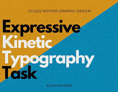 Expressive Kinetic Typography