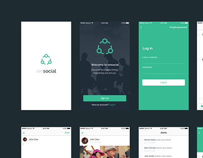 ionSocial | Mobile app