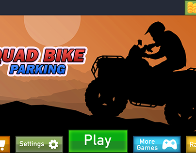 Quad Bike Parking Game UI!