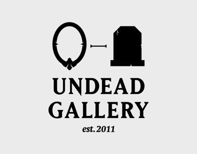 Undead Gallery — Identity design