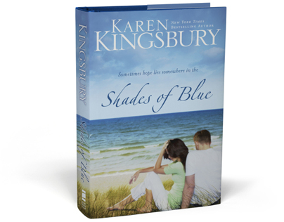 New York Times Shades of Blue by Karen Kingsbury