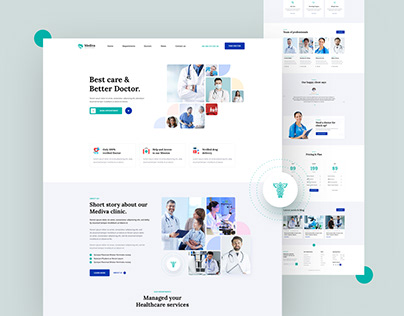 Mediva - Medical and Health PSD Template