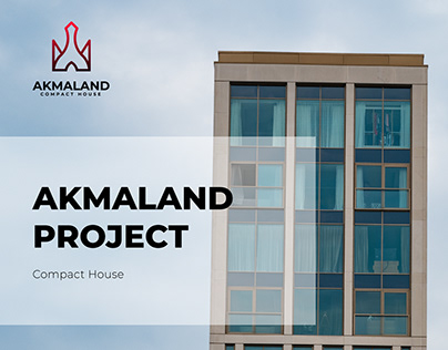Akmaland - Real Estate Logo (building company)
