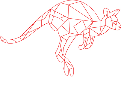 Polygon animal print