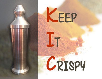Keep It Crispy: Spice Container
