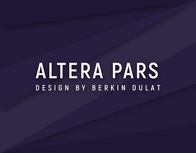 Altera Pars T-shirt Design by Berkin Dulat