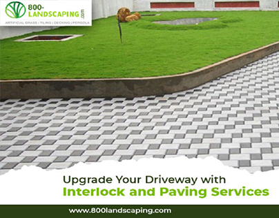 Upgrade Driveway with Interlock and Paving Services