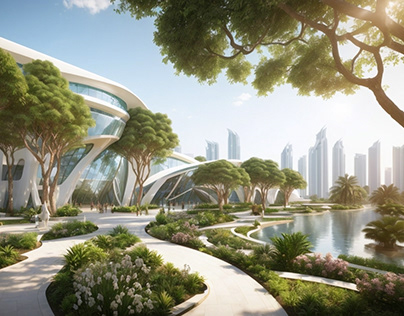 The Modern Botanical Garden in UAE