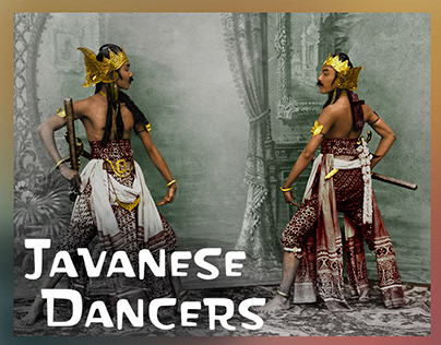 Colorizado | Bailarines de Java.