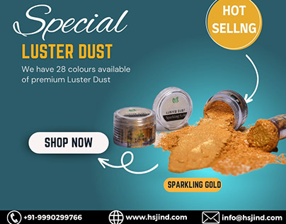 KEMRY - Biggest manufacturer of Lusterdust in INDIA |