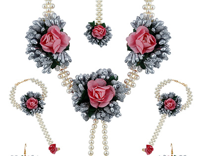 Adorable Flower Jewellery Designs for wedding