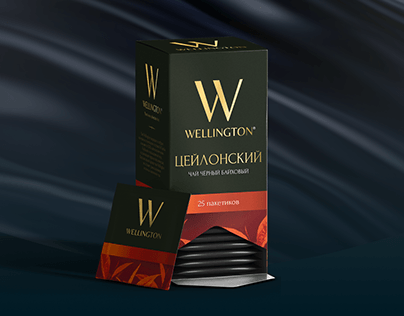 Wellington Tea. Дизайн бренда чая Веллингтон