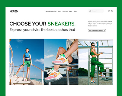 Design of an online shoe store
