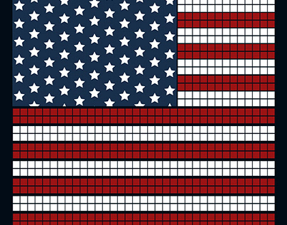 American flag design 2022