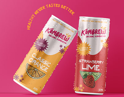 Branding & packaging for a kombucha brand