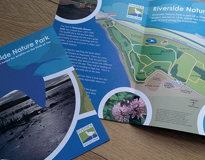 Map/leaflet for Riverside Nature Park