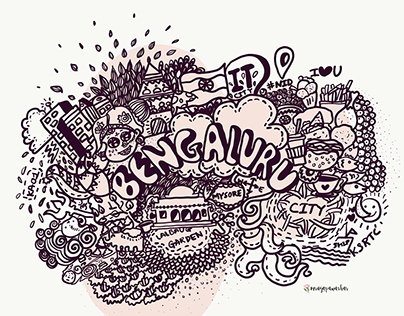 Bangalore doodle