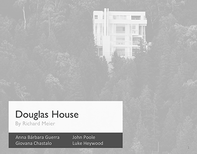Douglas House - Richard Meier: Case Study (2014)