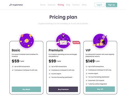 Simple pricing plan