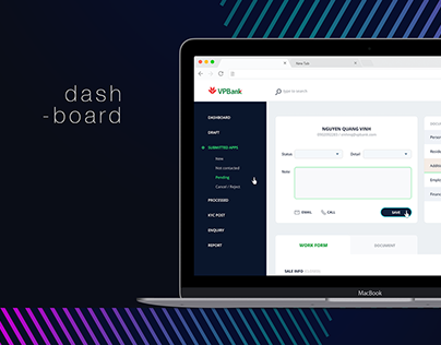 Admin Dashboard / VP Bank