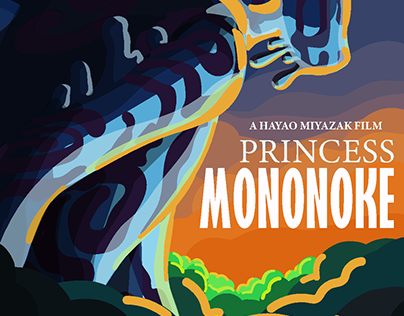 [Fan Art] Poster phim Princess Mononoke