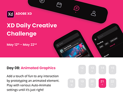 Creative Challenge Day 08 - Animated Graphics