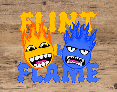 #10/50 - THE DAILY LOGO CHALLENGE - FLINT & FLAME