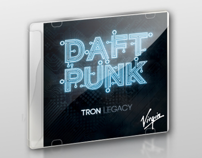 Cover design: Daft punk/TRON