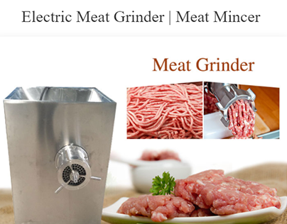 Electric Meat Grinder | Meat Mincer