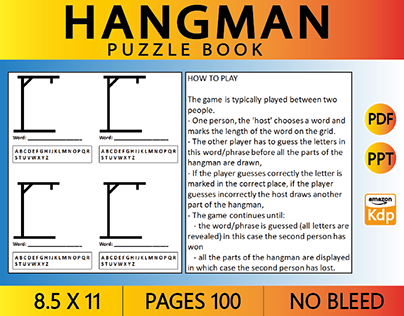 Hangman Puzzle Book