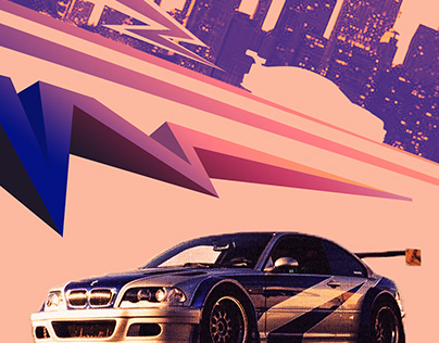 BMW M3 ,poster design