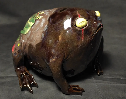Ceramic Irezumi Toad 2022