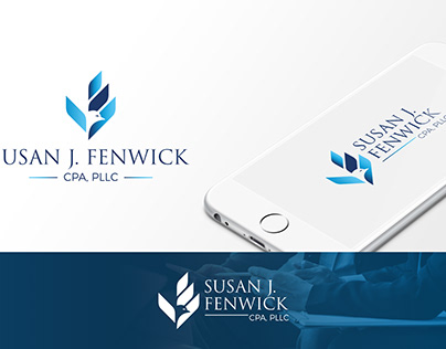 Susan J. Fenwick, CPA, PLLC Logo by Coding Flex