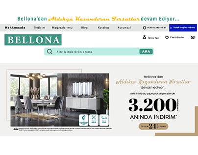 Bellona Site Giriş Tasarımı