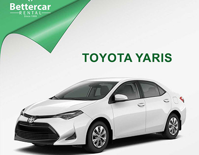 Style with our Yaris rent-a-car services.