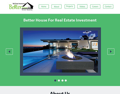 Better House Web Site HTML5 & CSS3