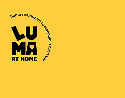 LUMA at home - home restaurant romagnolo | Branding