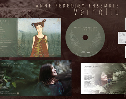 CD cover and Promo pictures for Anne Federley Ensemble