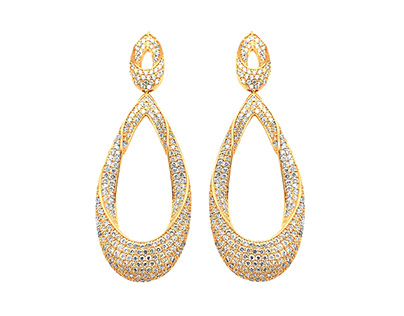 Buy Stylish Silver Earring Available Online