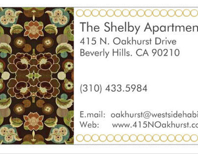 The Shelby Apartments . Beverly Hills