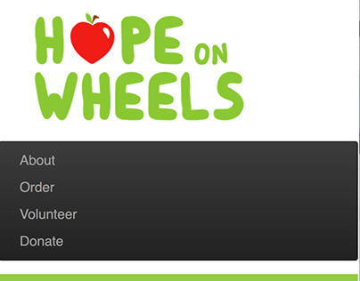 Hope on Wheels Website