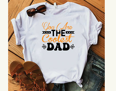 FATHER'S DAY T-SHIRT DESIGN.