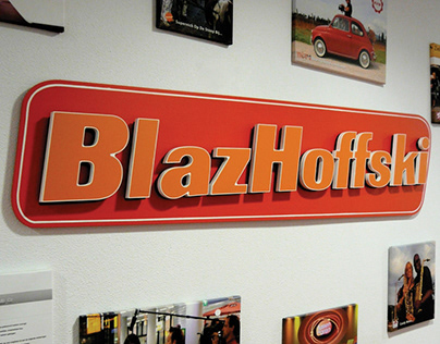 Blazhoffski logo & huisstijl