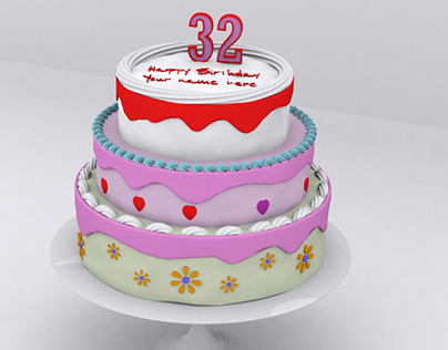 Basic 3D Cake