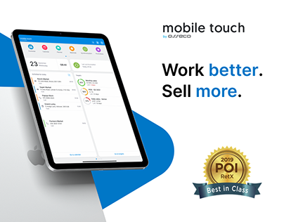 Mobile Touch, leading app for Sales Reps.